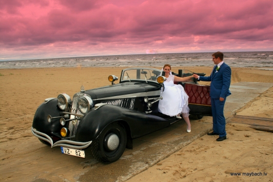 MAYBACH AVE MARIA - WEDDING ON JURMALA'S BEACH ( LATVIA).