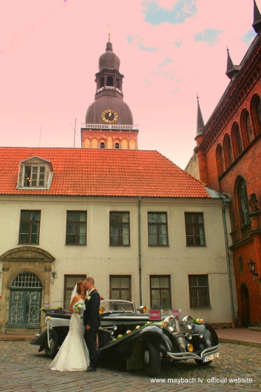 MAYBACH AVE MARIA - WEDDING IN OLD RIGA ( LATVIA).