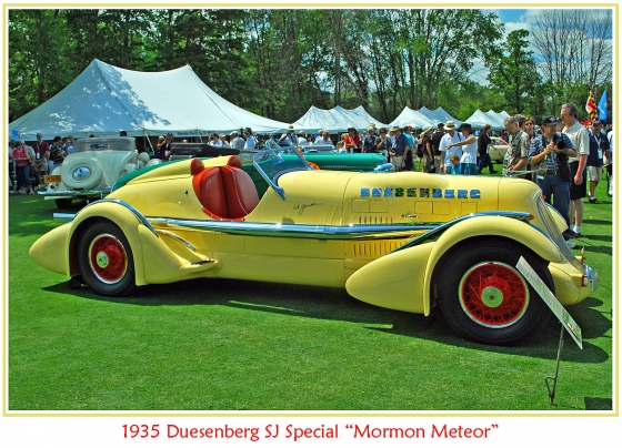 DUESENBERG SJ 1935g. MORMON METEOR