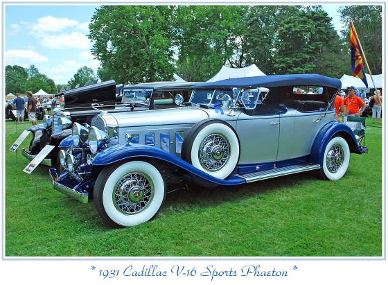 CADILLAC V-16 SPORT PHAETON 1931g